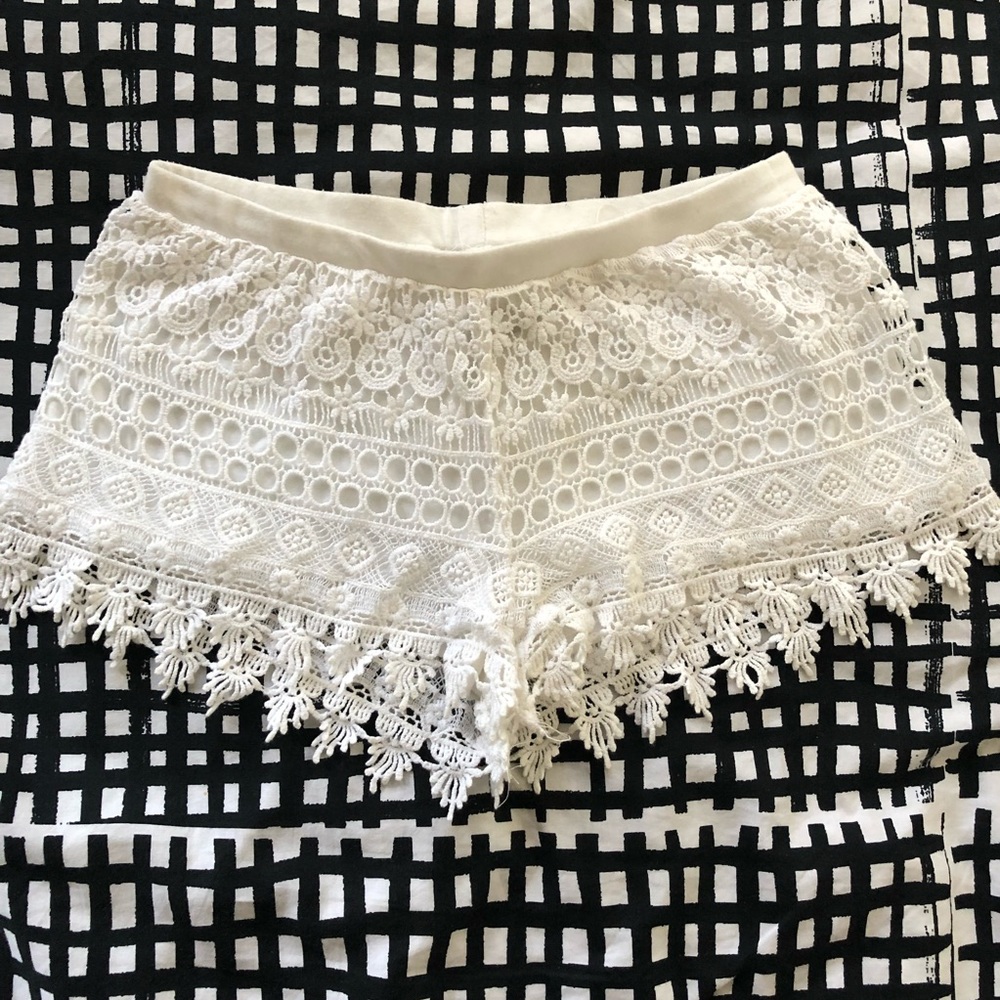 Lace shorts
